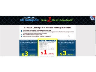 Site Web Hosting - Top 3 Site Hostings