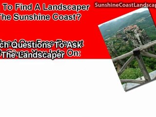 Sunshine Coast Landscaping