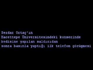 2010 Hacettepe Konserinden Sonra Serdar'in Konusmasi