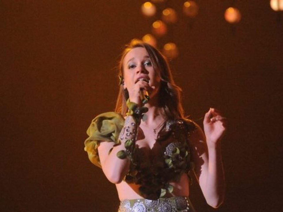 2010 E.S.C.  Kristina Pelakova'nın ilk prova (gösterimi)