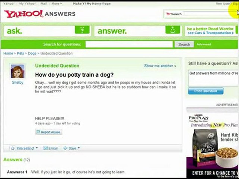 Free Web Traffic  - Yahoo Answers Targeted Traffic