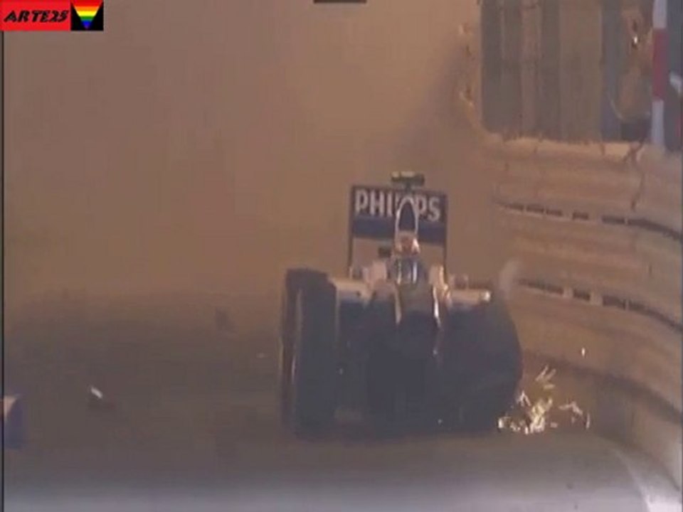 formule 1 gp de monaco big crash hulkemberg