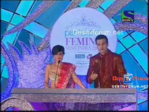 Femina Miss India Contest 2010 - 16th May 2010 - Part1