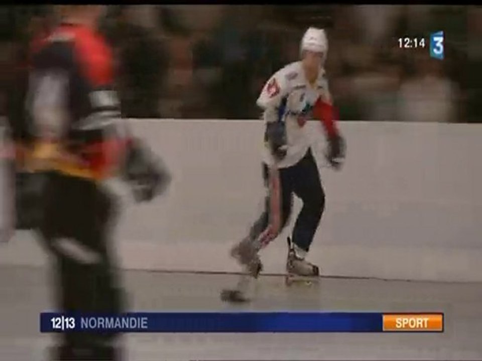 France-Allemagne Roller Hockey sur Fr3 Normandie le 16/05/10