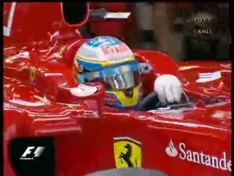 İspanya 2010 Ferrari'nin ceza aldığı olay-trformula1.com