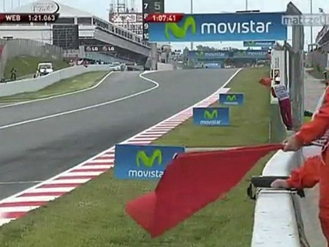 İspanya 2010 Hulkenberg'in kazası-trformula1.com