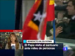 La virgen se apareció, según Televisión Española