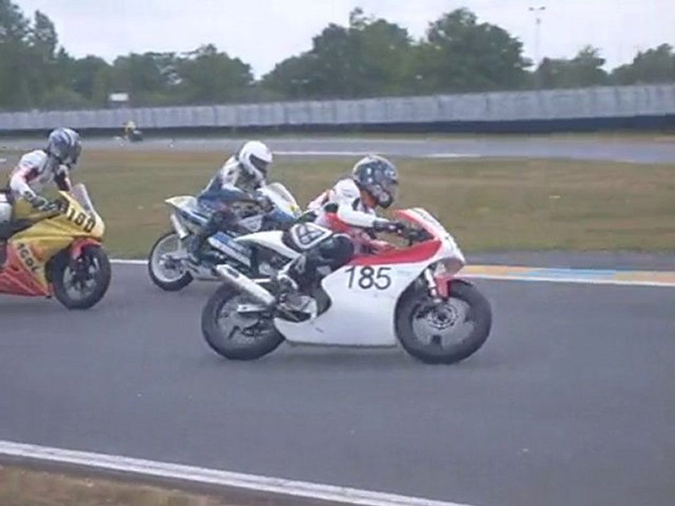 endurance 50 cm3 au circuit maison blanche au mans. mai 2010