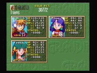 Let's Play Grandia: Part 52: Hiking up the End Of The World