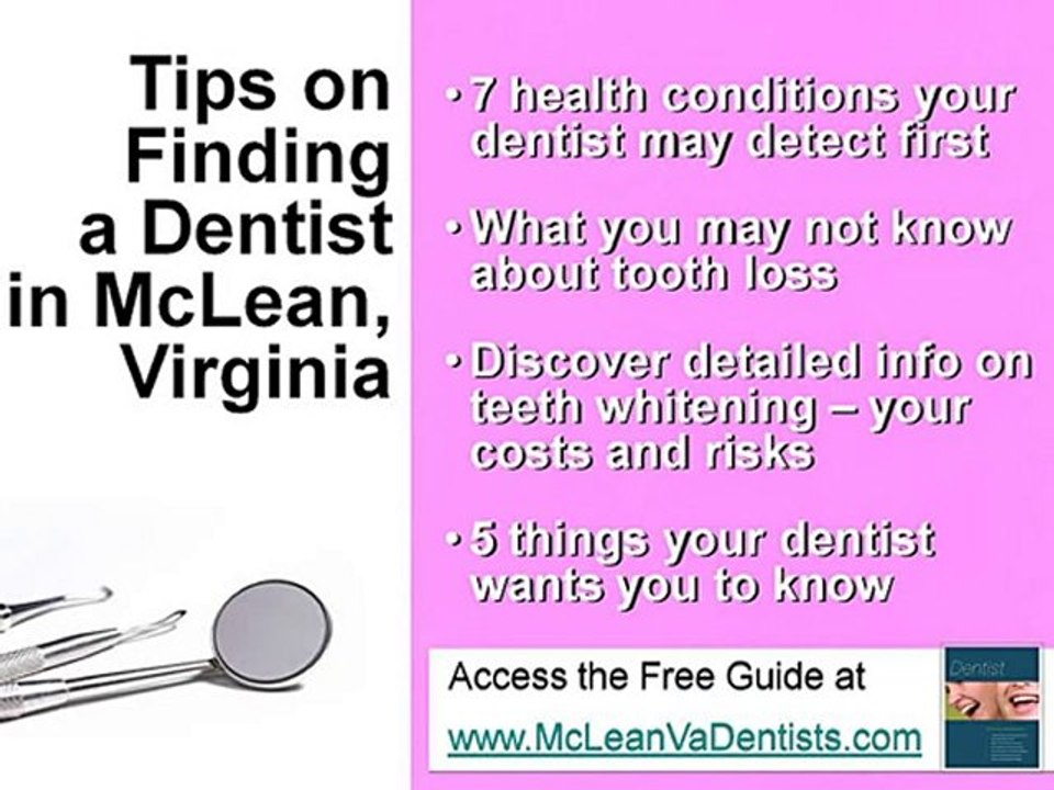 Dentist Whitening In McLean VA - Dentists - Dental Care