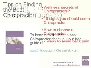 Chesterfield, MO Chiropractors