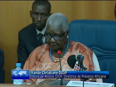 Ouverture Colloque Alioune Diop- 3 mai 2010