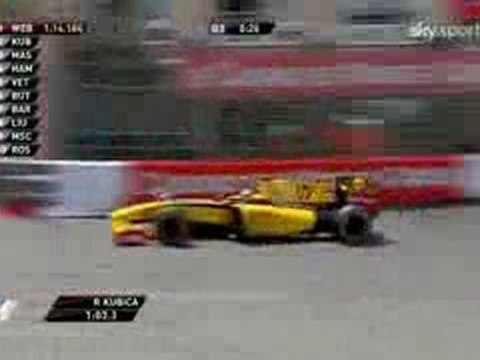 Monaco 2010 Webber'in pole turu-trformula1.com