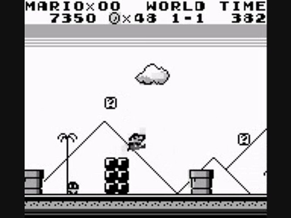 Vidéo Retro n°1 with Super Mario Land sur Gameboy