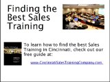 Cincinnati Sales Training: Finding the Best Sales Trainer i