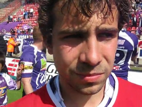 Rugby - Reaction de Florian Napoly après Béziers - USB