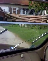 Petit tour en  4cv découvrable (décapotable) !