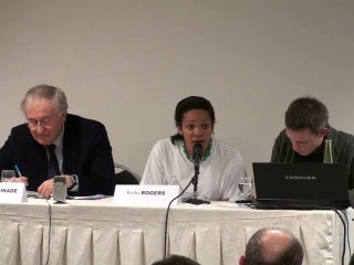 Jacques Cheminade et Kesha Rogers à Lyon 2/2