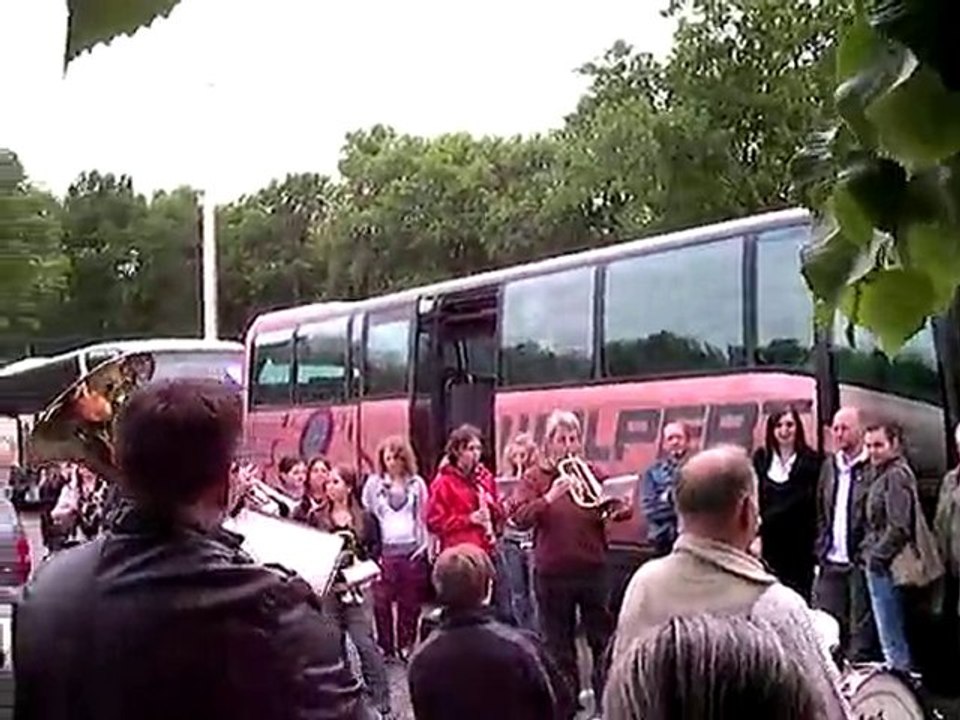 Montlouis Appenweier - Arrivée des Allemands - 13 mai 2010