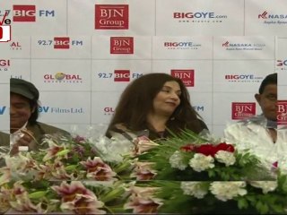 Mithun, Jagdeep And Others Receiving 'Dada Saheb Phalke' Awa