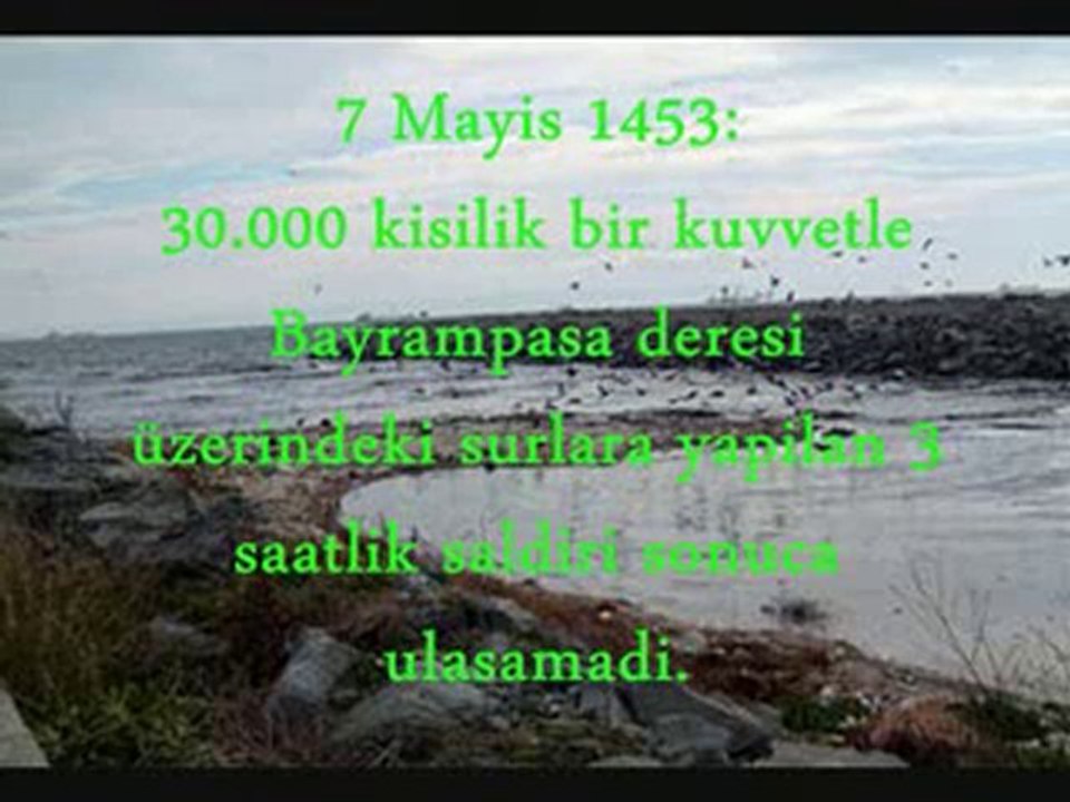 istanbul'un fethi ve fatih sultan mehmet