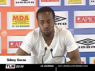 OL : Denier match pour Sidney Govou