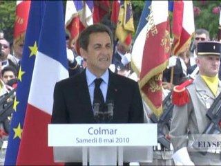 Commémoration du 8 mai 1945 à Colmar: les vétérans racontent