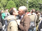 Kiss-in contre l'homophobie mondial IDAHO 2010
