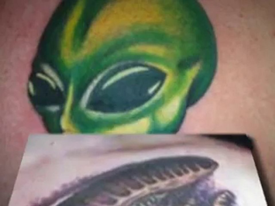 Alien Tattoo Designs