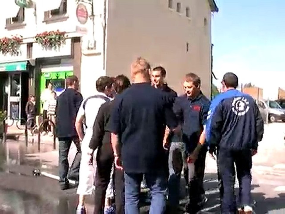 Jumelage Montlouis Appenweier - Manoeuvres Pompiers ( Fin )