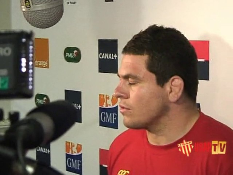 Les réactions d'après demi finale USAP TOULOUSE