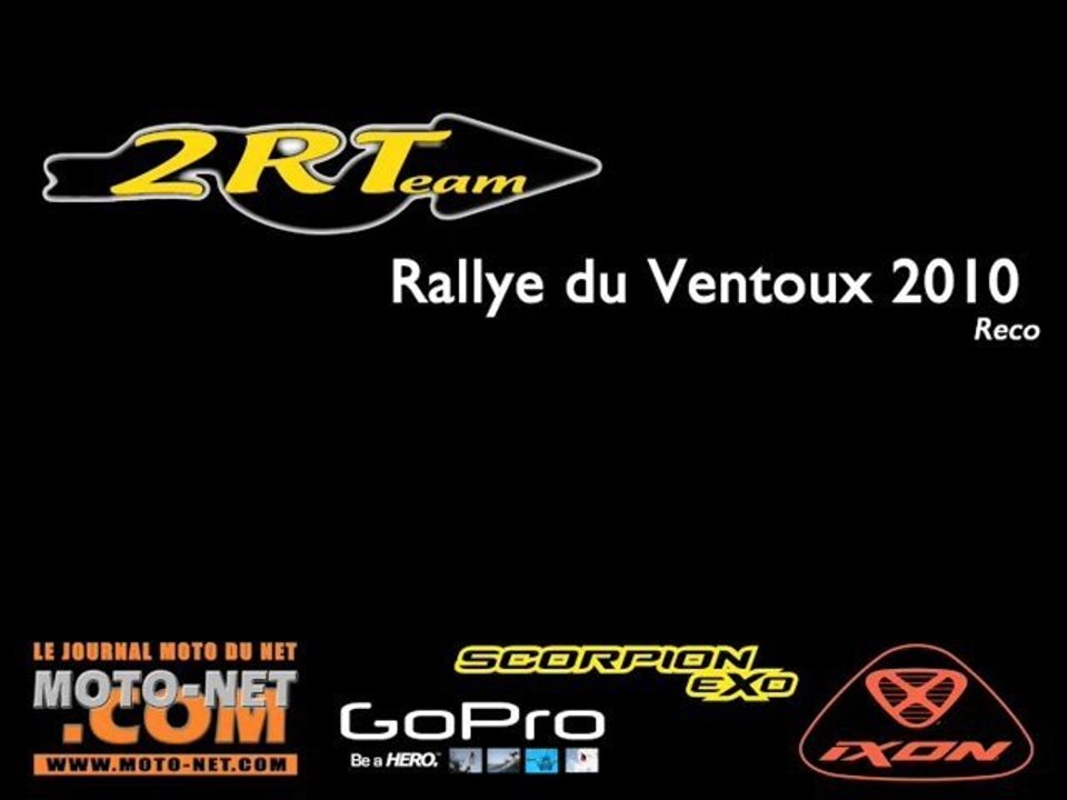 Rallye du Ventoux 2010, version On : 2RTeam
