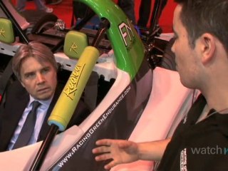 Electric Race Car: Auto Show