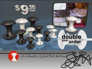 AppleCore Cord Organizer Review - Seen On TV
