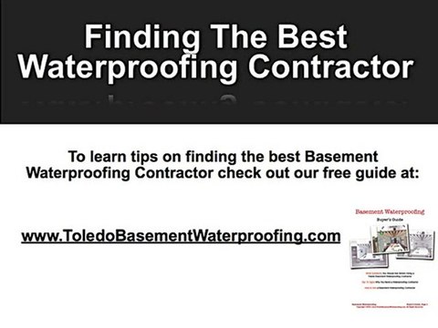 Best Toledo Basement Waterproofing Contractor