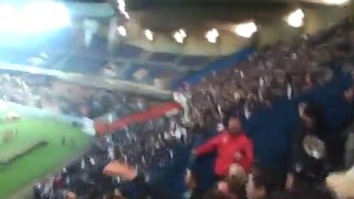 PSG - Montpellier : Ambiance en Virage Auteuil !!