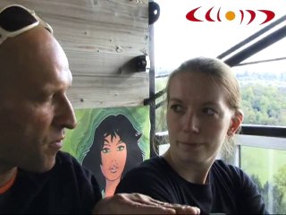 Rachel de Tendance Ouest saute...dans le vide