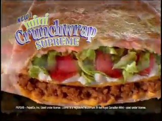 Taco Bell Mini Crunchwrap Parkour