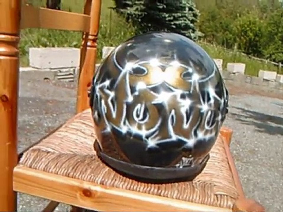 VIDEO DINGCUSTOM  TMV CASQUE