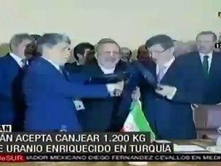 Irán acepta canjear 1200 kg de uranio enriquecido en Turqu