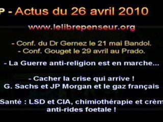 LLP Actus du 26 Avril 2010.