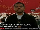 Mercosur se reunirá con bloque económico europeo