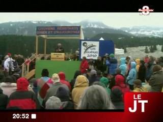 Des résistants d'hier et d'aujourd'hui aux Glières