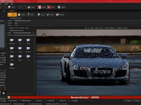 Arion CPU + GPU renderer Web Ad 3 - The matte floor
