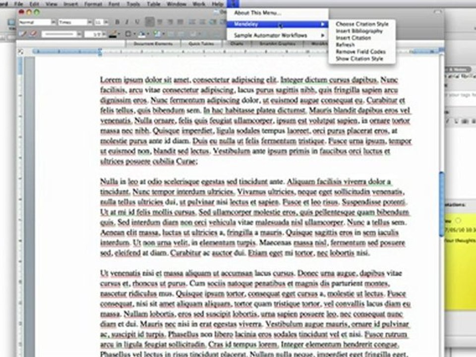 Nursing Ideas Sceencasts: Mendeley Favourite Features