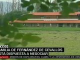 Familia de Diego Fernández de Cevallos dispuesta a negociar