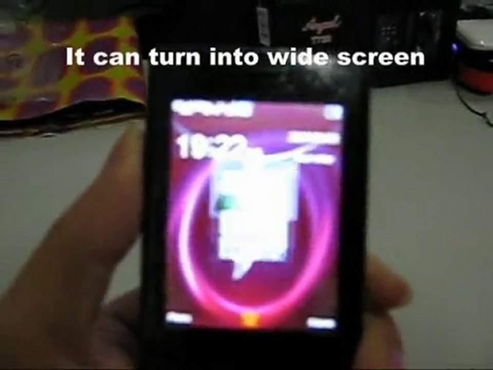 Anycool T728 Cell Phone Acceleration Sensor Show