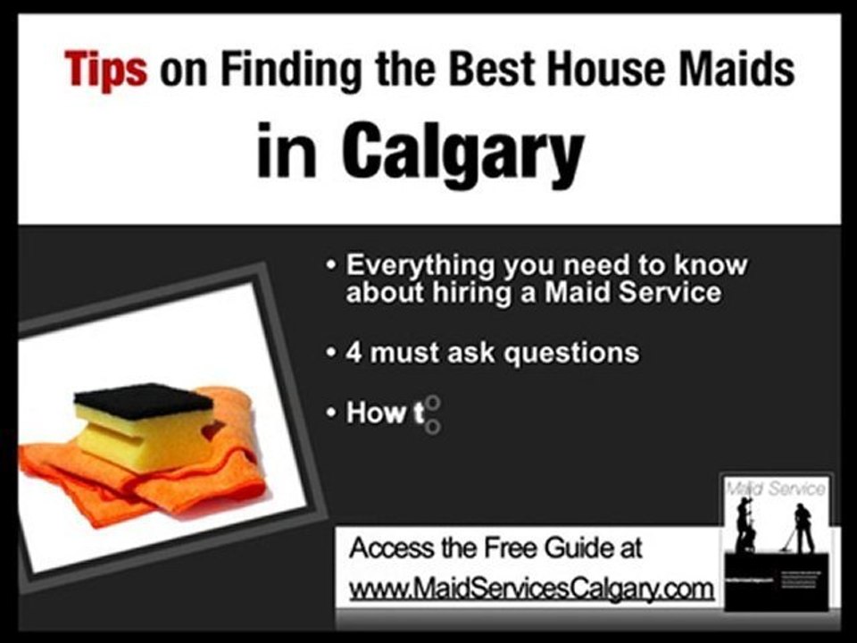 Discover The Top Calgary Maid Service