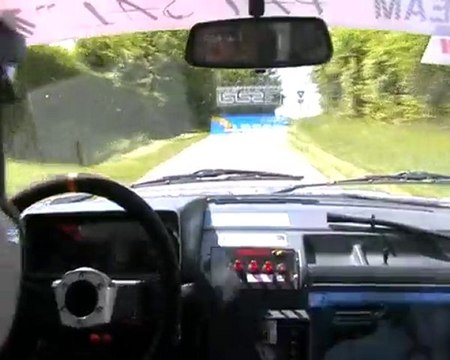 Rallye vallée du cher 2010 es7 205 GTI n°54 F2013