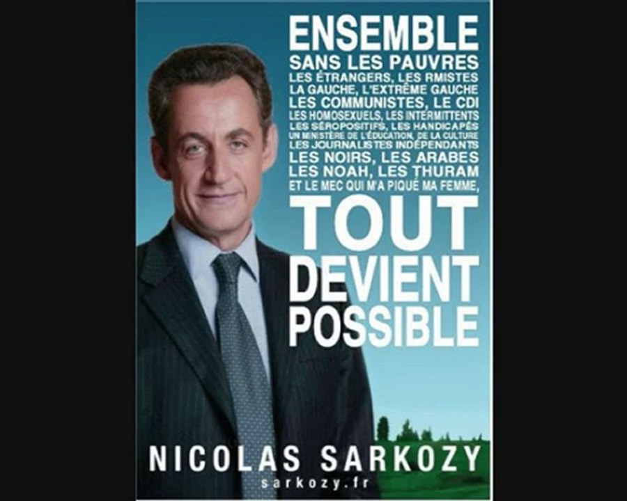 3 ans de Sarkozysme... Bilan et conclusions